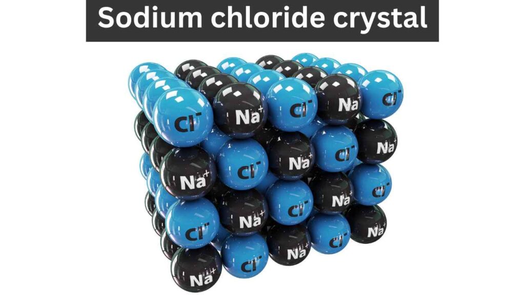 image of sodium chloride crystal