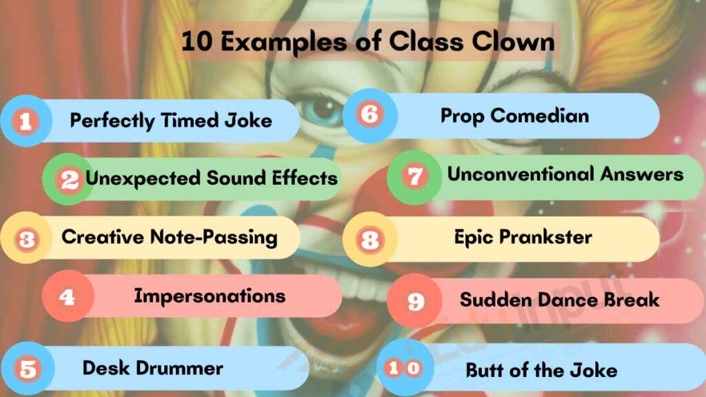 Image showing the Examples of Class Clown