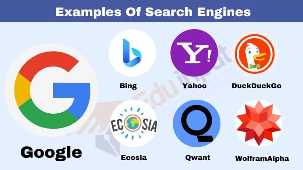 Examples of Search Engines