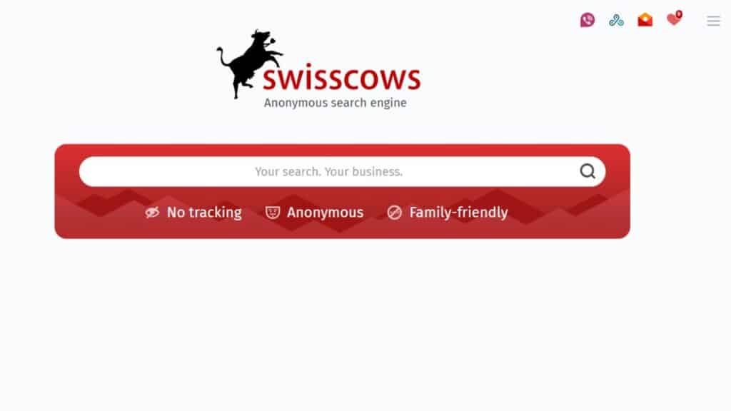 Swisscows search engine