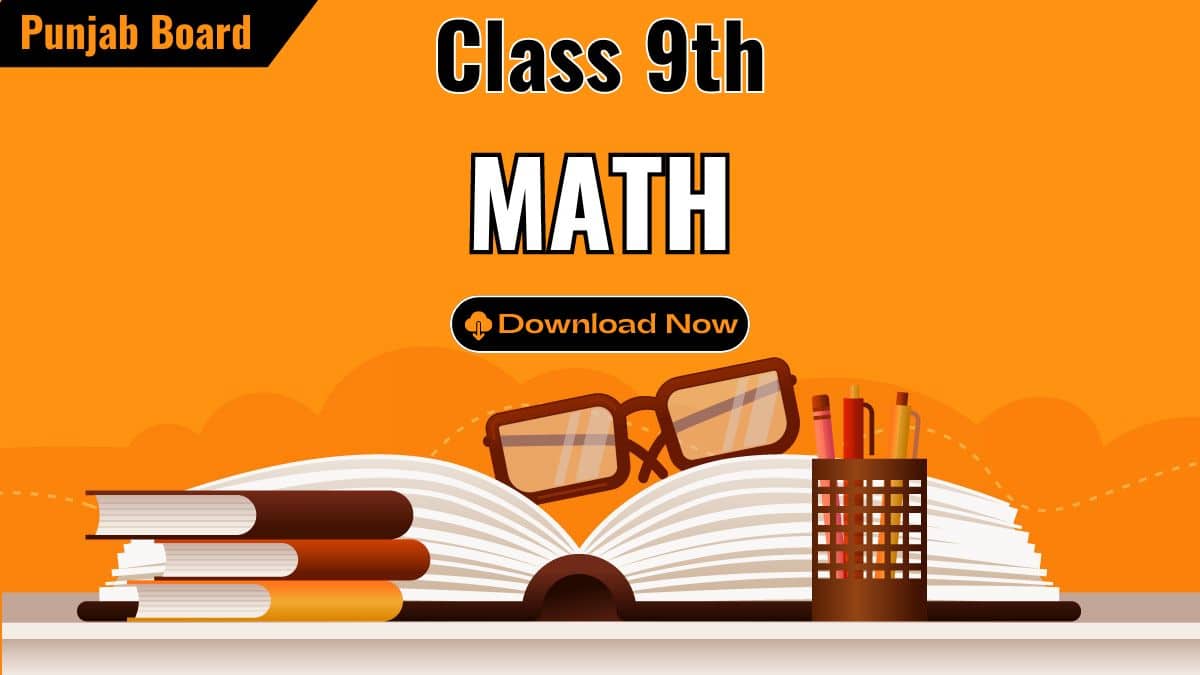 9th Class Math Book PDF download- chapter-wise