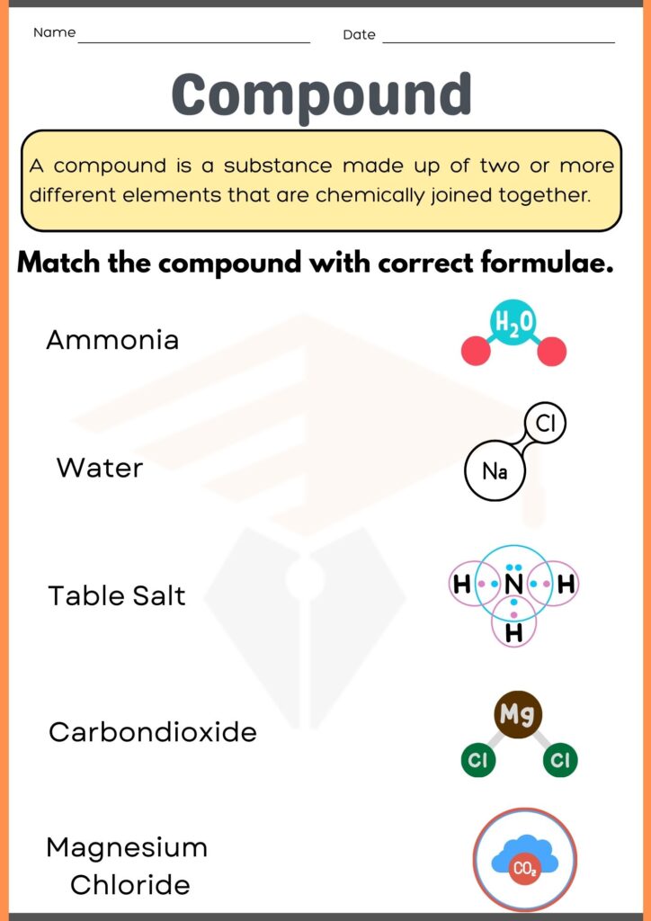 Compound worksheets for kids