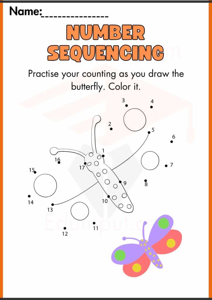 Number Sequencing Worksheet 2