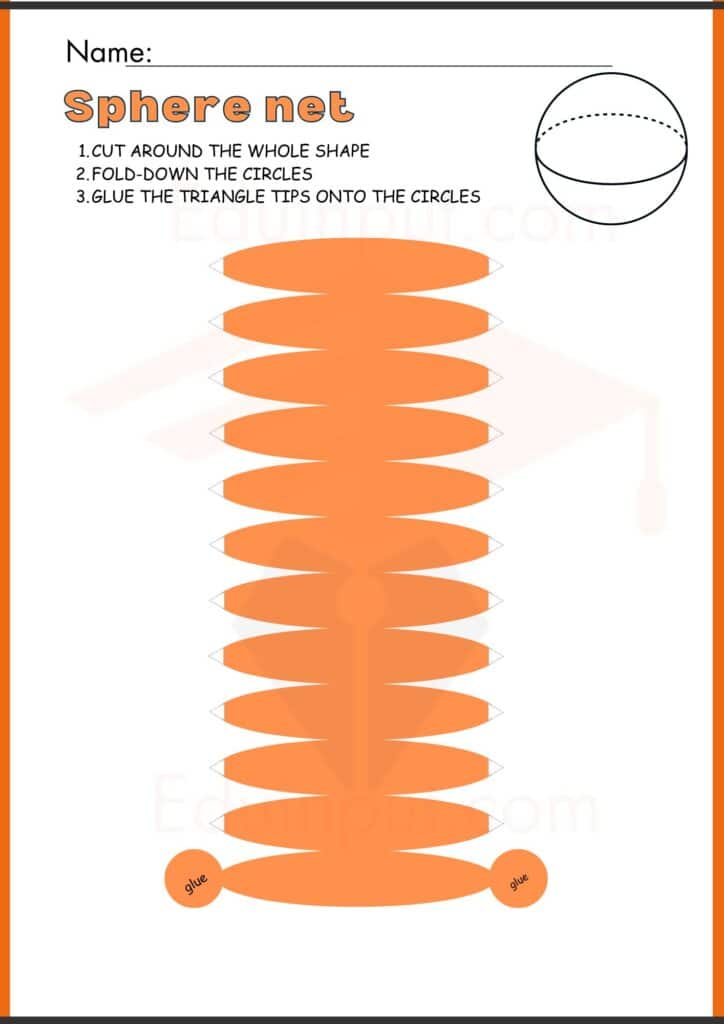 Image showing Net Worksheets for Kindergarten