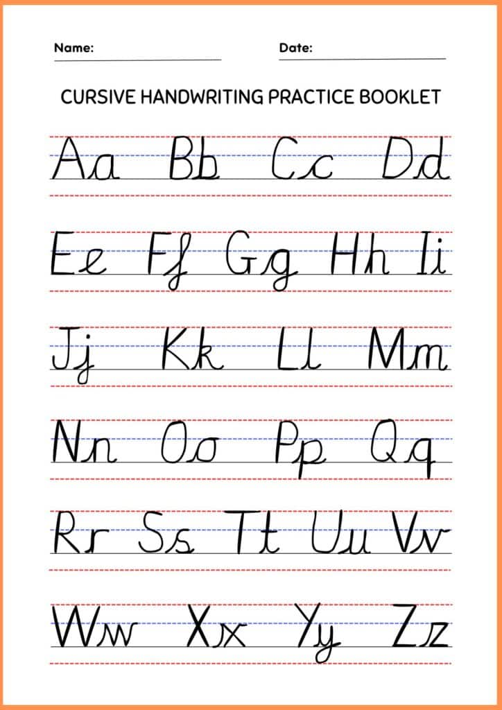 Image showing Zaner-Bloser Handwriting Worksheets for Kindergarten