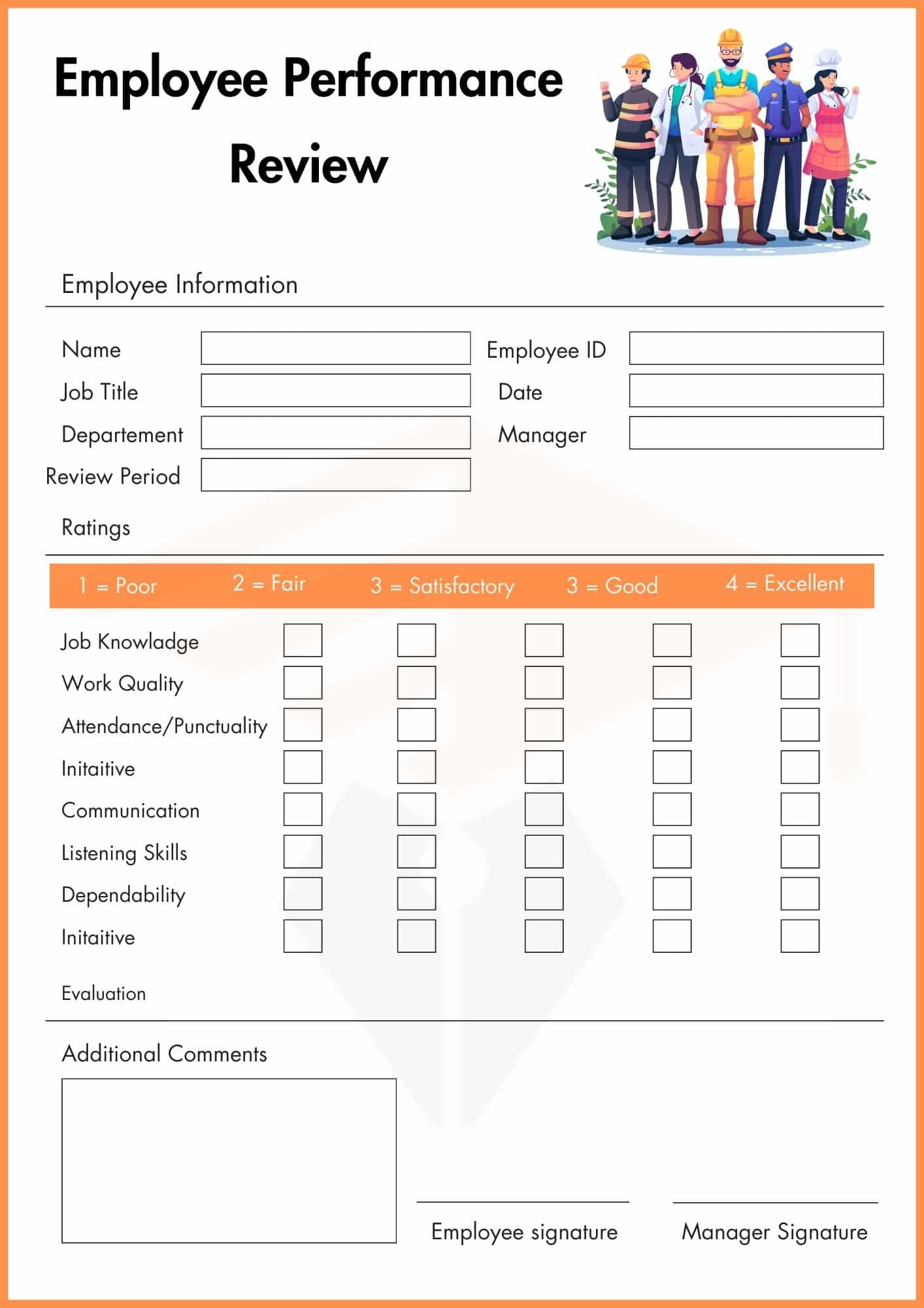 Employee Compensation Worksheet