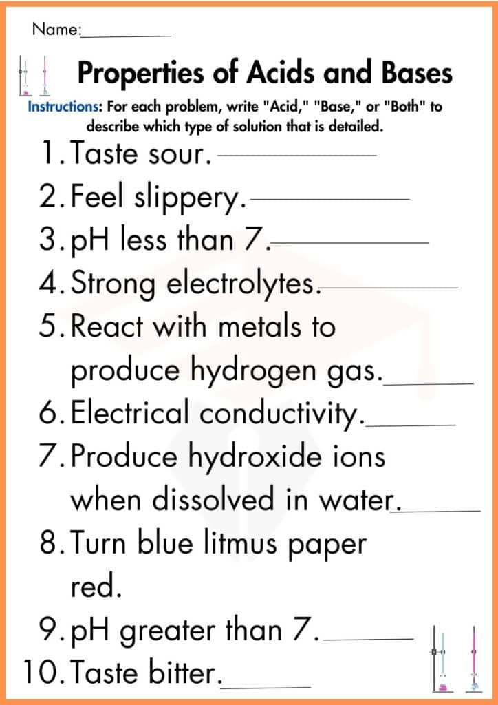 image showing solve acids and bases problem worksheet