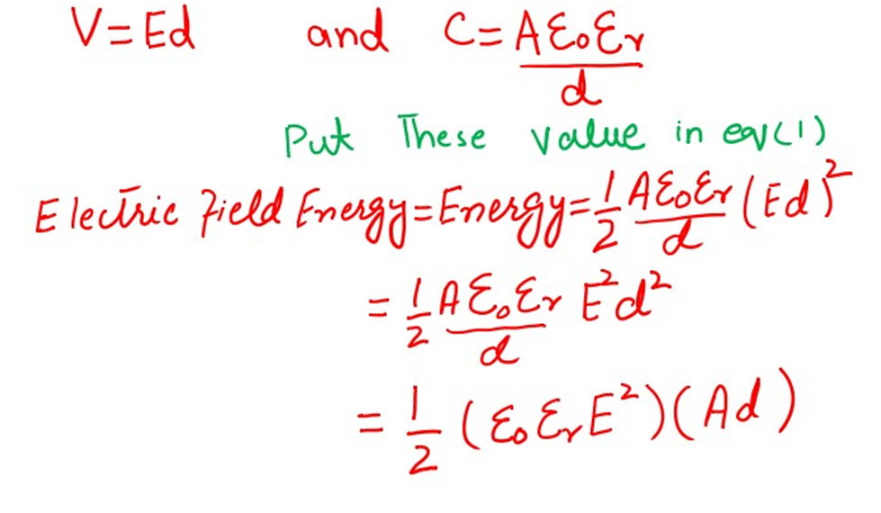  energy density quation