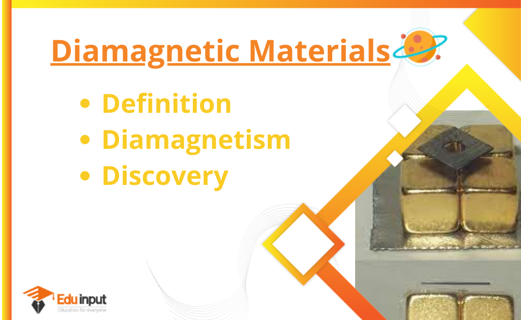 What are Diamagnetic Materials?-Definition, Discovery, And Diamagnetism