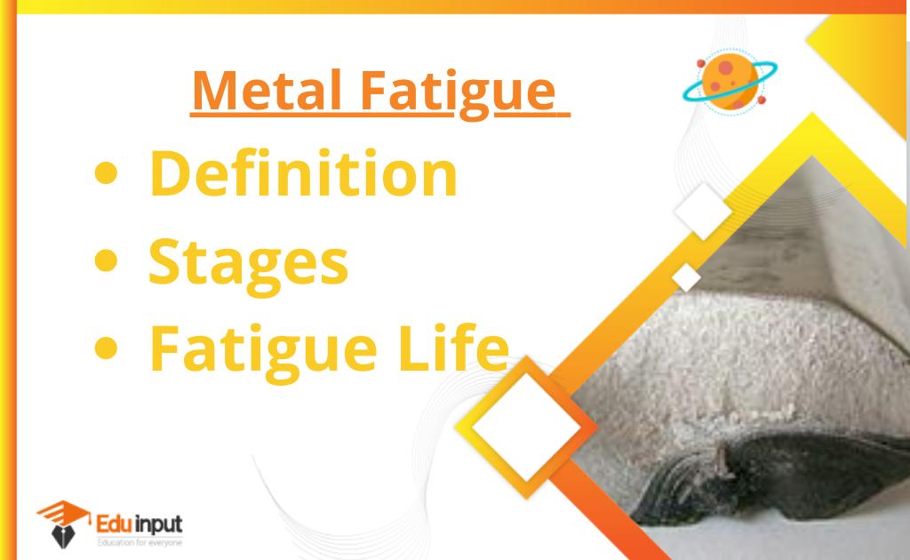 What is Metal Fatigue?-Definition, Stages, And Fatigue Life