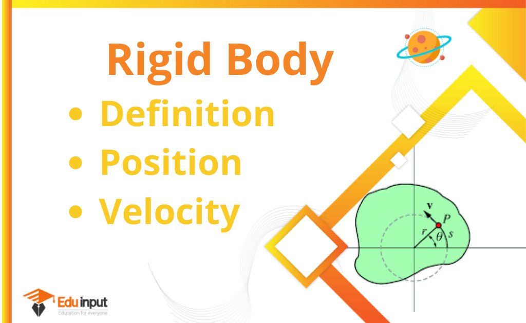 What is the Rigid Body?-Definition, Position, And Velocity