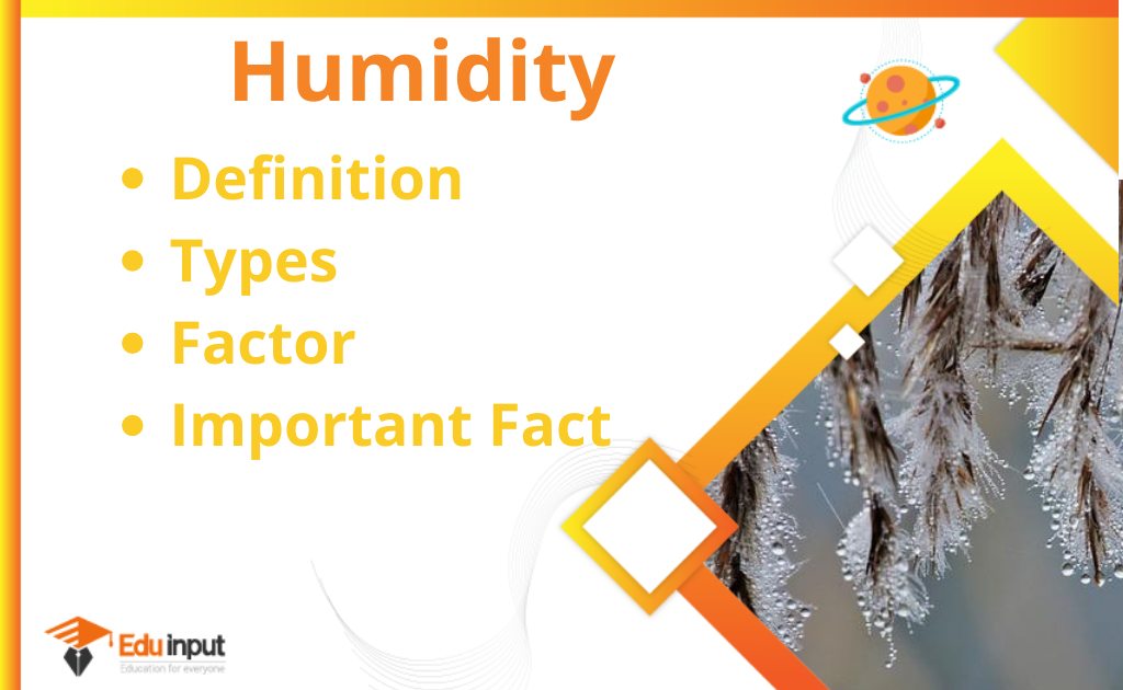 What is Humidity? | Important Fact about Humidity
