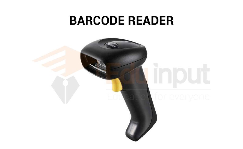 image showing the barcode reader