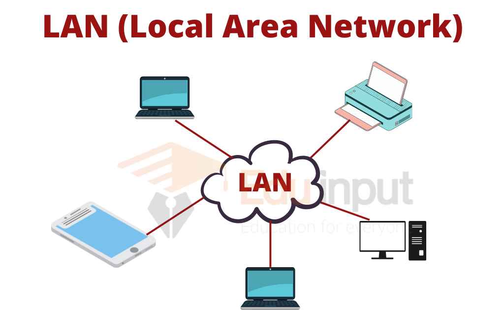 image showing the network LAN