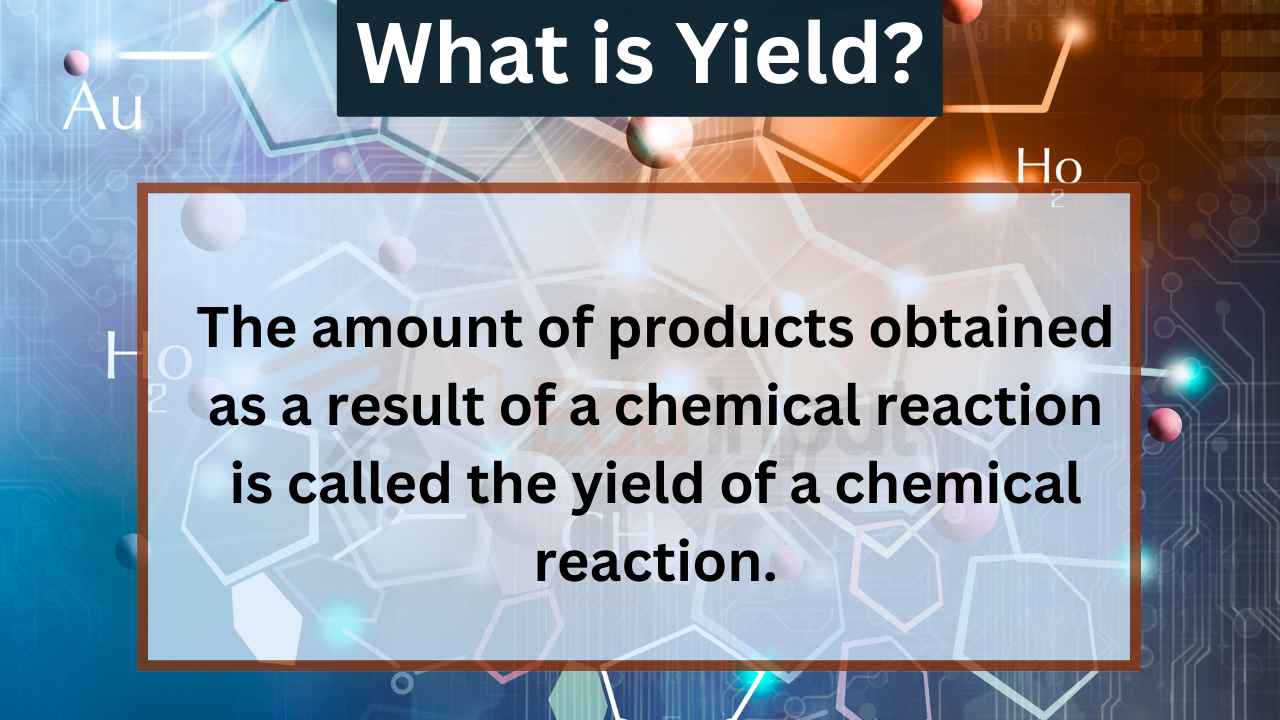 What is Yield? Actual yield, Theoretical yield
