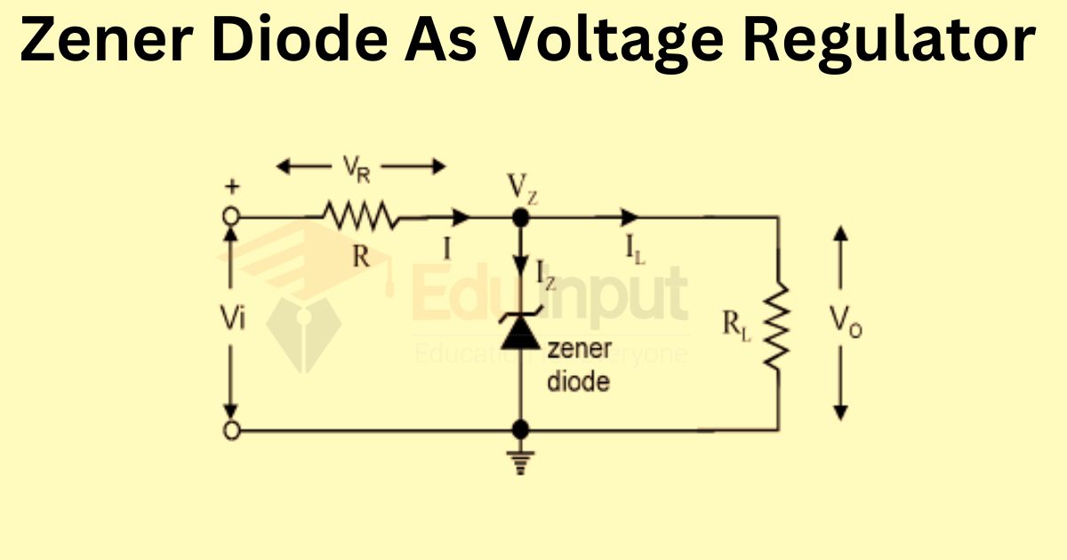 How Zener Diode Maintains Constant Voltage?