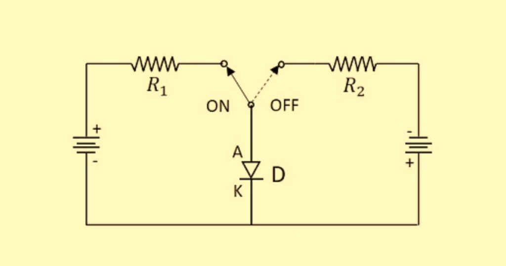 image of zener diode used as switch
