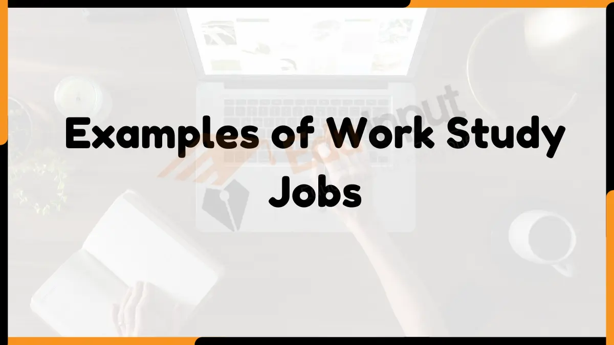 15 Examples of Work Study Jobs