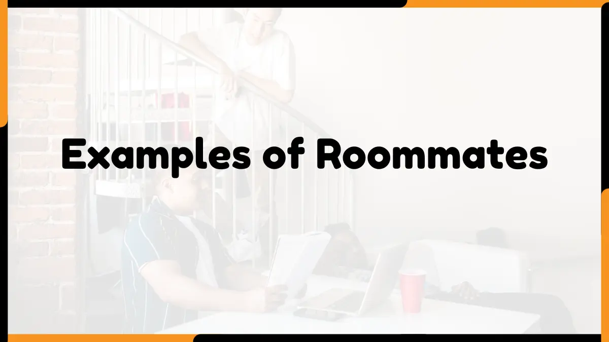 10 Examples of Roommates